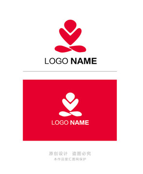 原創(chuàng)logo設(shè)計(jì) 健身 瑜伽