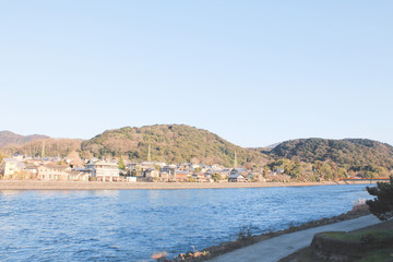 日本京都 宇治 河川