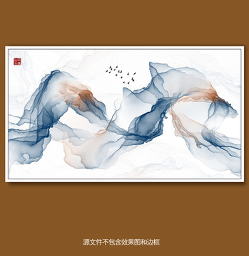 新中式意境水墨裝飾畫