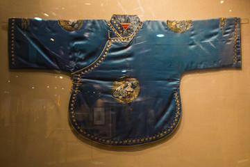 清朝女性旗袍