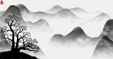 水墨山水