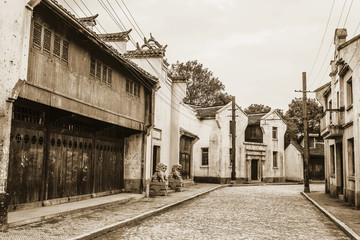 老上海旧上海建筑街景复古怀旧