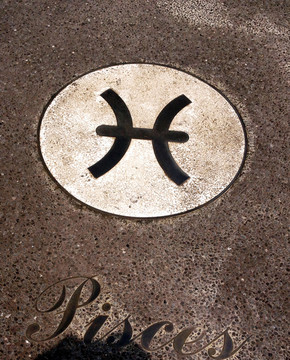 雙魚座 十二星座 星座圖標雕刻