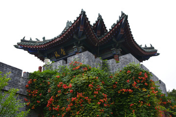 中国仿古建筑城楼