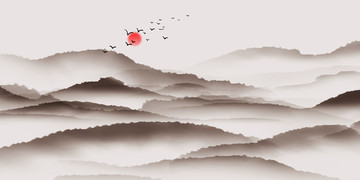 意境山水 中國(guó)水墨意境