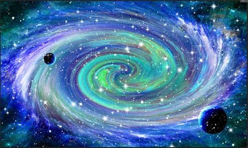 宇宙星河漩渦吊頂