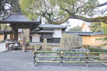 日本京都 金阁寺 寺庙