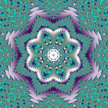 抽象立體花紋背景