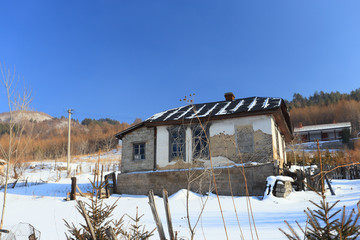 东北农村 北方民居 东北乡村