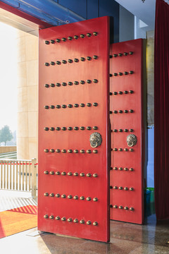 古代中式红门