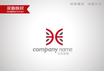 X字母标志