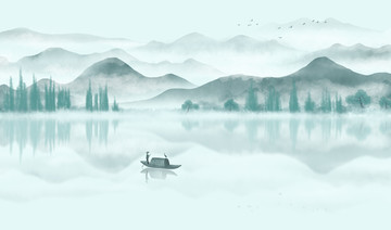 西湖十景 雙峰插云