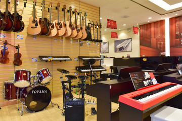 乐器行 乐器 商店