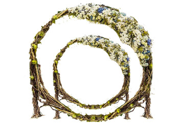 婚禮道具花環(huán)