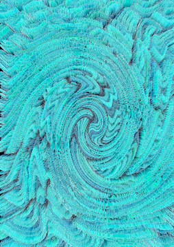 3D藍(lán)色旋渦