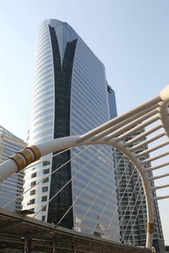 曼谷街景高楼