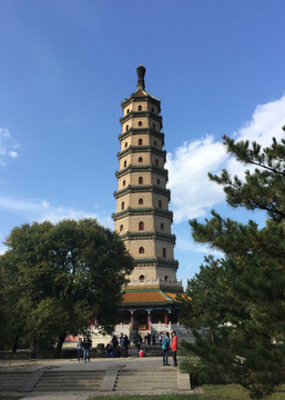 避暑山庄 永佑寺 舍利塔