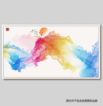 禪韻 寫(xiě)意裝飾畫(huà)