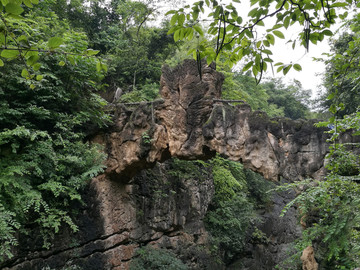 贵州天星桥 喀斯特地貌 石桥