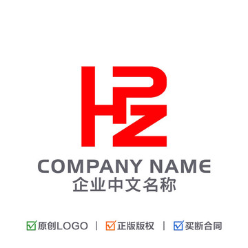 字母HPZ标志