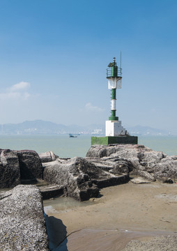 鼓浪屿海岸灯塔