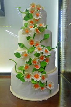 艺术蛋糕 花卉蛋糕