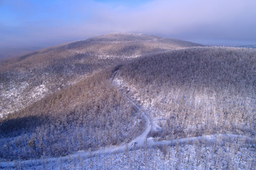 林海雪原 航拍