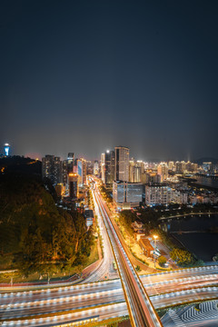 厦门城市风光夜景