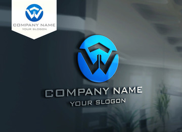 W字母LOGO設(shè)計(jì)