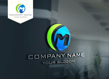 M字母LOGO設(shè)計 標(biāo)志設(shè)計