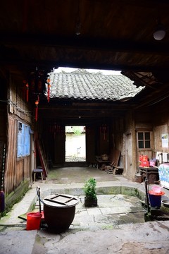 土家天井老屋