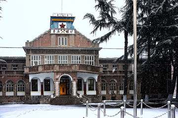 中兴煤矿公司雪景