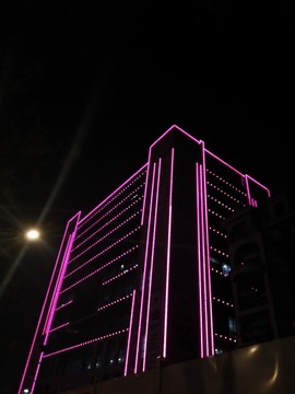 西安 浐灞生态区 夜景 历史名