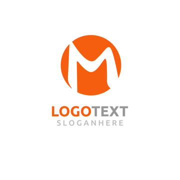 M字母標志logo