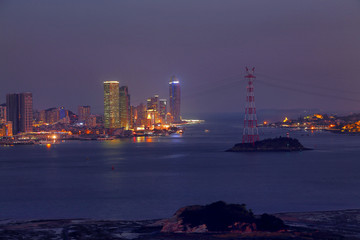 厦门城市风光夜景