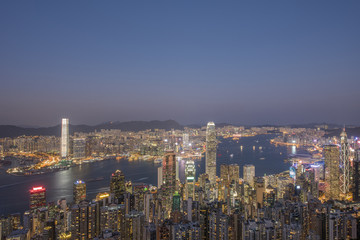 香港城市夜景