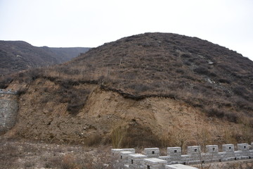 雁門關(guān)山丘和城墻