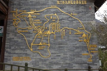 雁門關(guān)景區(qū)導(dǎo)覽圖