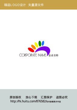 美妝美甲logo 紋眉logo