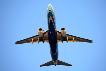 飞机起飞 民航 厦门航空