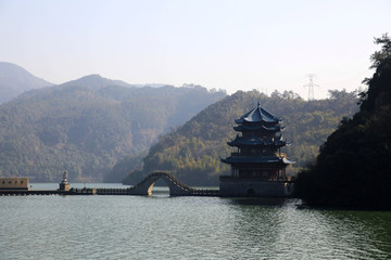 严子陵钓台景区江南龙门湾