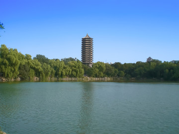 未名湖 北京大学