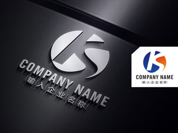 KS字母LOGO SK標(biāo)志設(shè)計(jì)