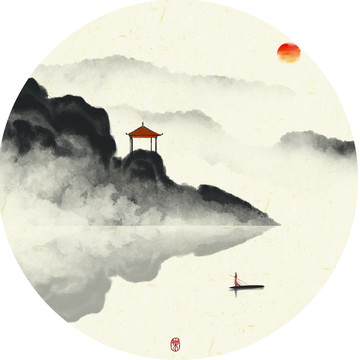 山水画