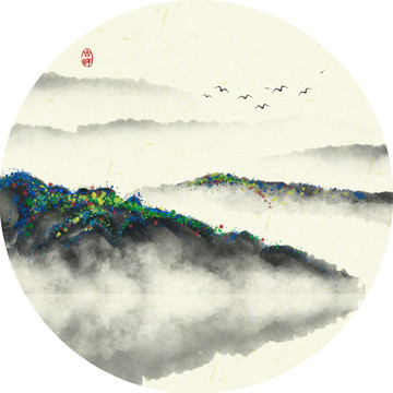 山水画