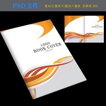 時(shí)尚動(dòng)感線條書籍封面模板