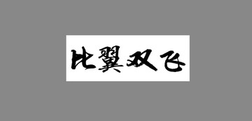 比翼雙飛