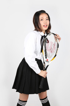 学校女生制服