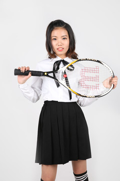 学校女生制服