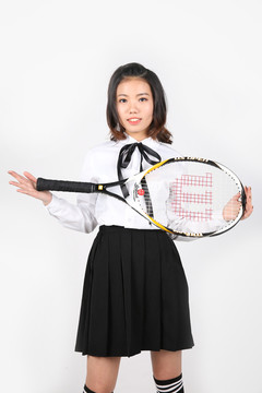 学校女生制服